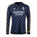 Günstige Real Madrid David Alaba #4 Auswärts Fussballtrikot 2023-24 Langarm